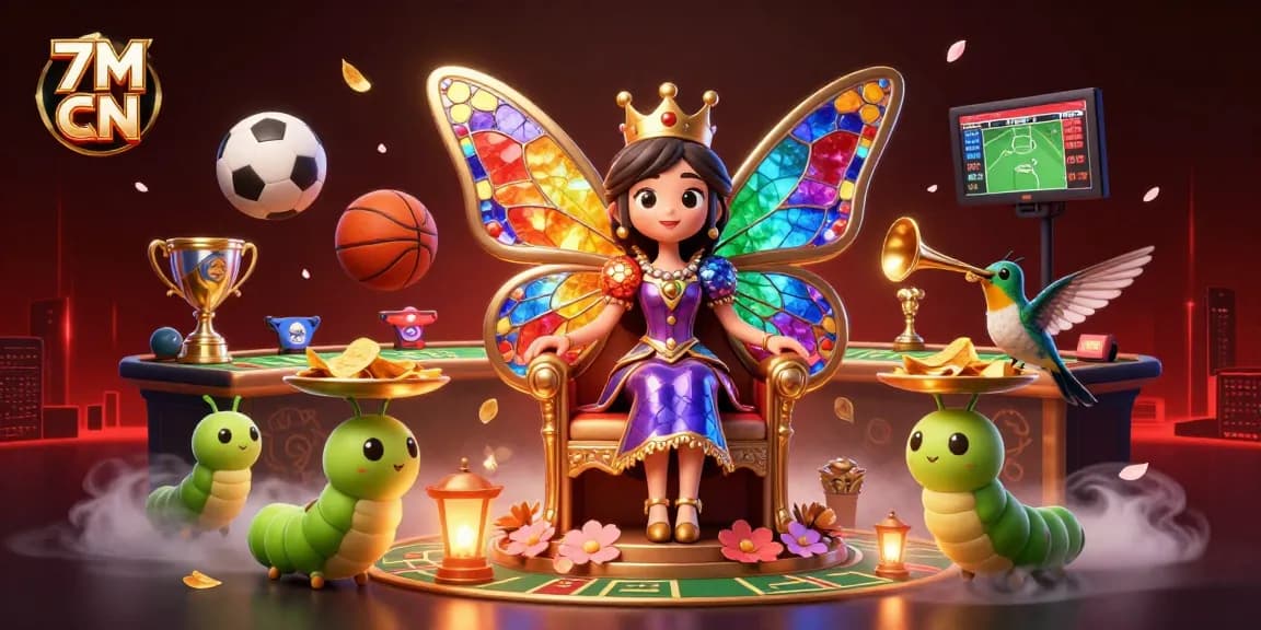 Engage with 7M CN’s vibrant sports betting scene featuring dynamic characters and betting elements.