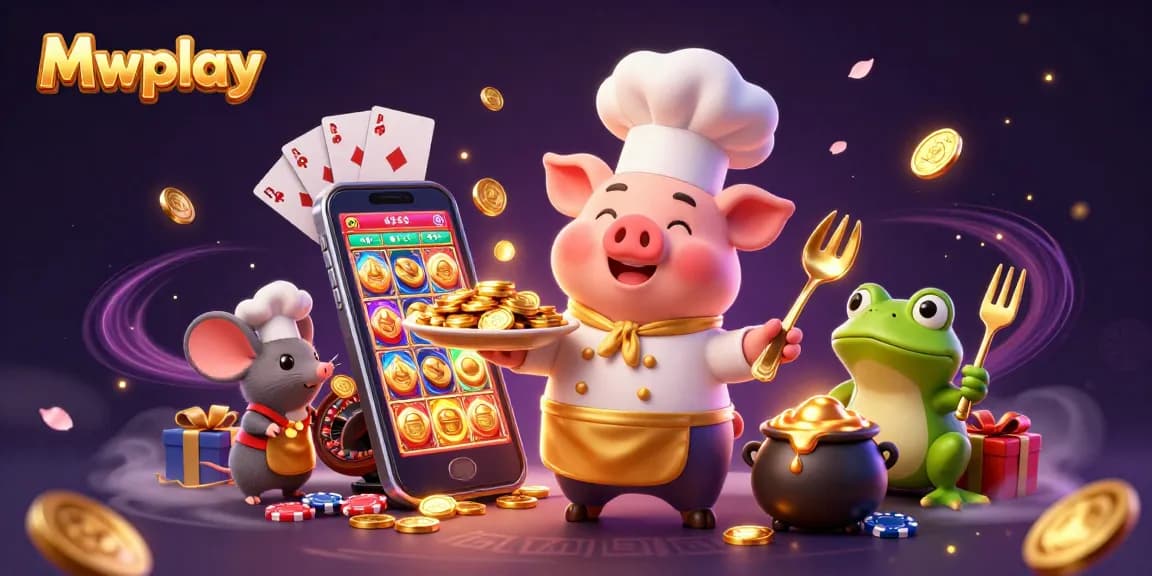 Experience exhilarating games at Mwplay with animated casino elements and vibrant characters.