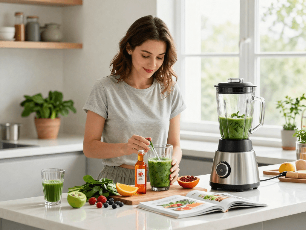 Healthy cooking with astaxanthin Canada in a vibrant kitchen scene.