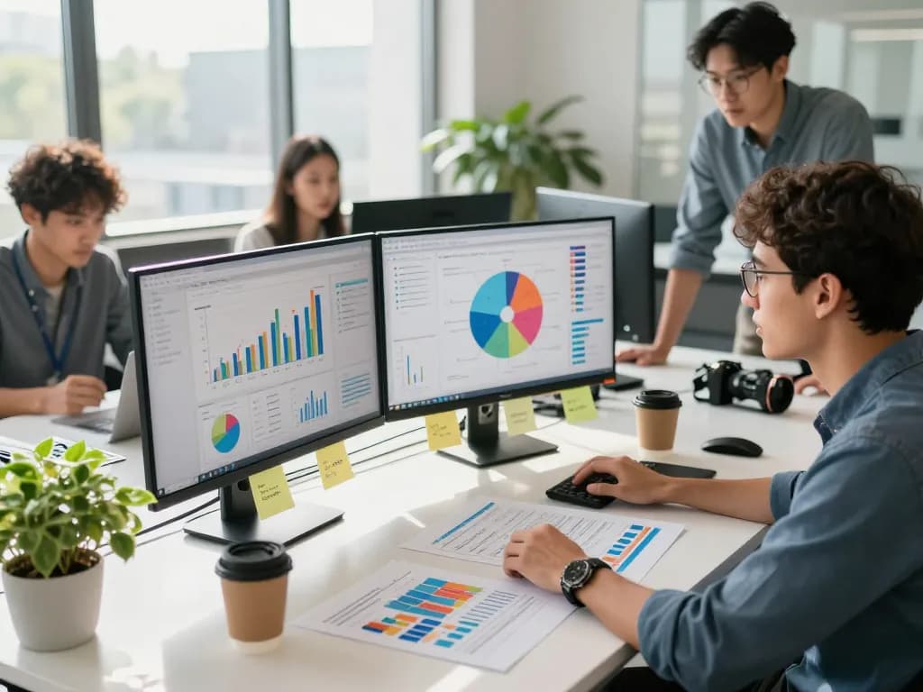 Release Is Spiking Searches Worldwide in a vibrant office setting with marketing team analyzing data trends.