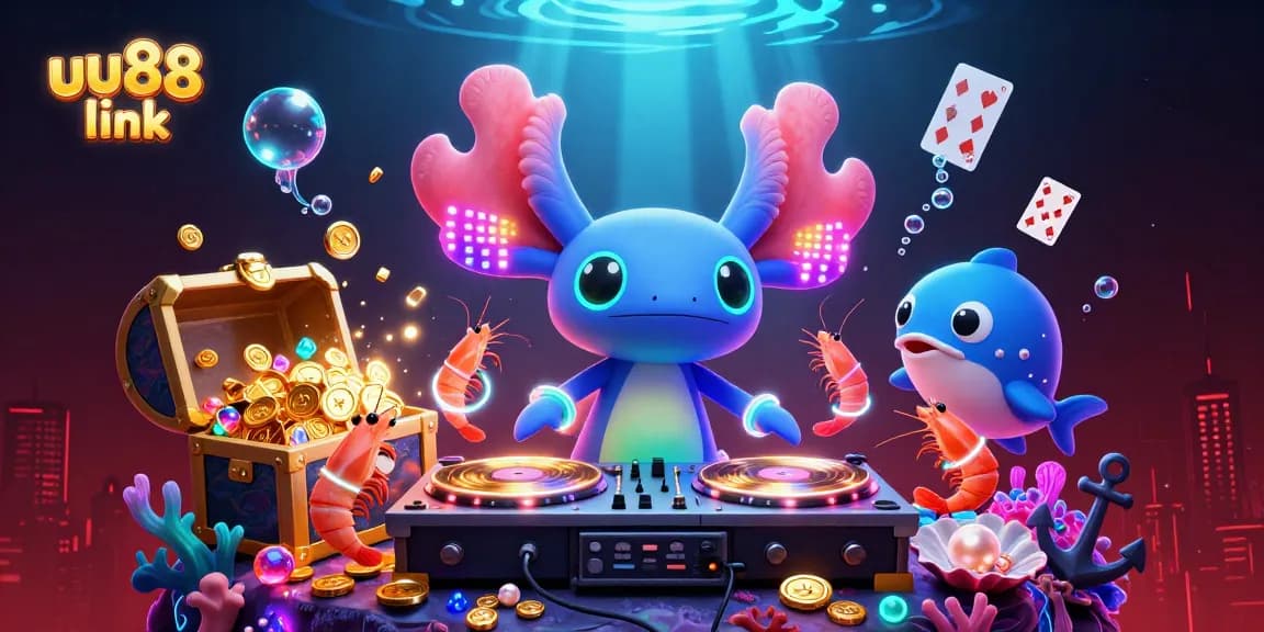 Engage with the vibrant uu88 link experience while enjoying thrilling underwater casino adventures filled with gold and colorful gems.