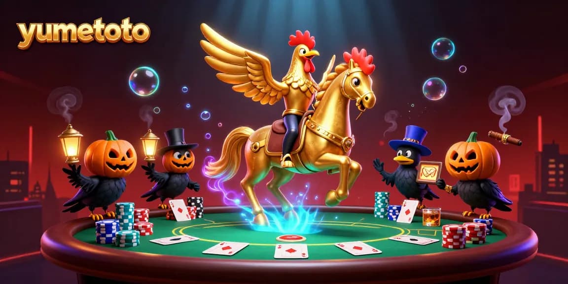 Experience yumetoto's engaging casino atmosphere with thrilling gaming elements and vibrant characters.