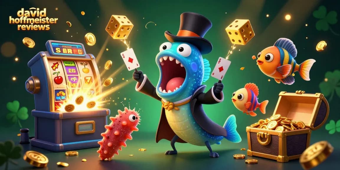 Experience engaging david hoffmeister reviews through a vibrant casino scene with characters and action-packed gameplay.