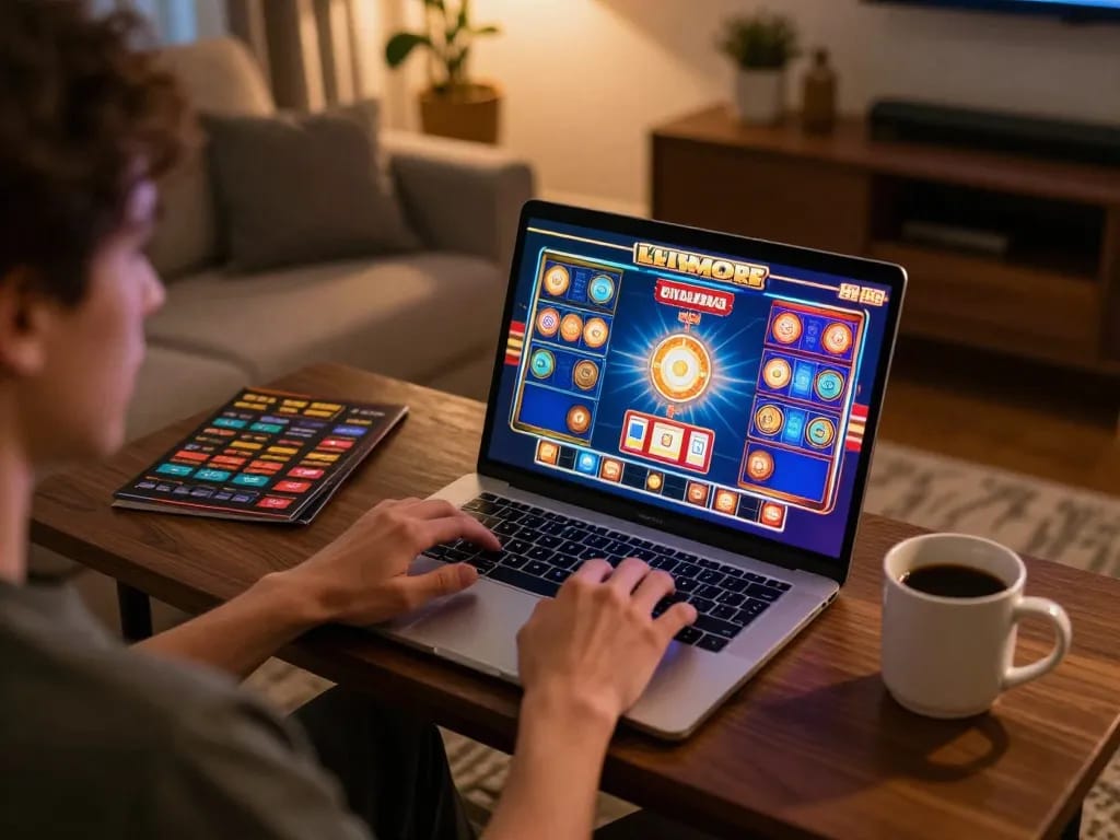 Pemain terlibat dalam permainan slot online menggunakan koneksi server thailand untuk peluang yang lebih baik