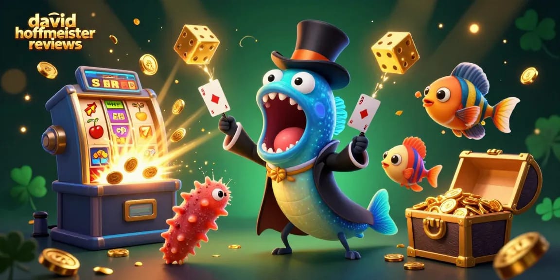 Experience engaging david hoffmeister reviews through a vibrant casino scene with characters and action-packed gameplay.