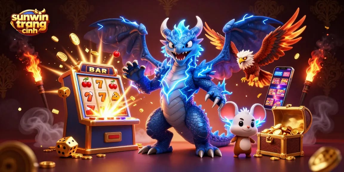 Experience the vibrant world of sunwin trang chính with electrifying characters and thrilling casino gaming elements.