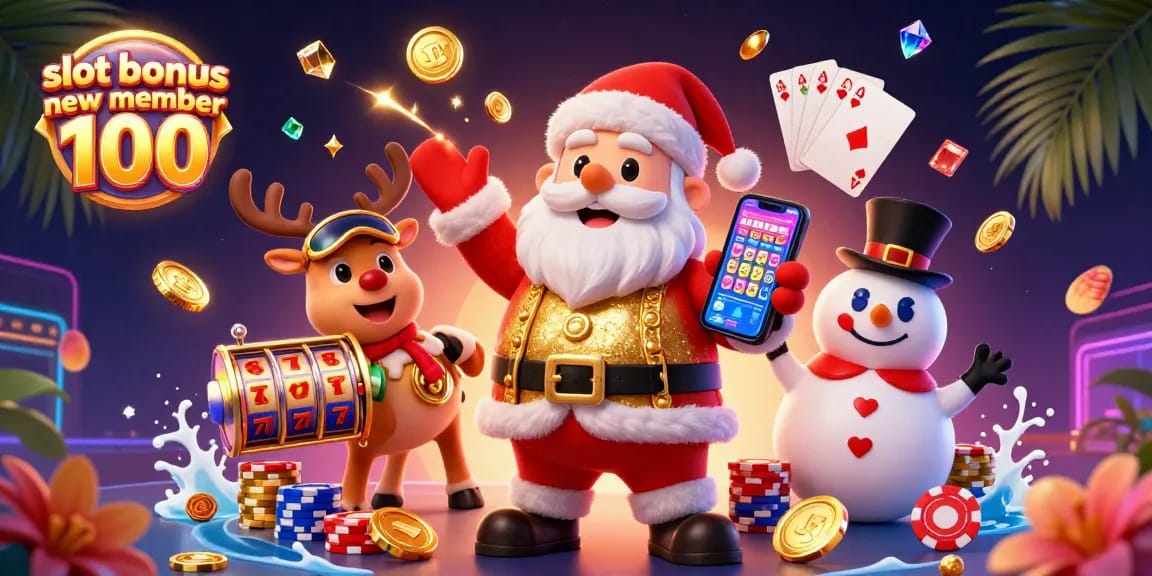 Memenangkan slot bonus new member 100 dengan slot gacor dan penawaran menarik di kasino online.