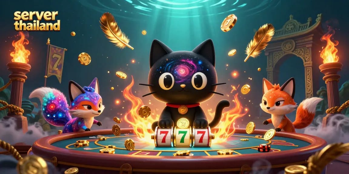 Spin the reels at the server thailand for thrilling jackpot opportunities in a vibrant cosmic casino.