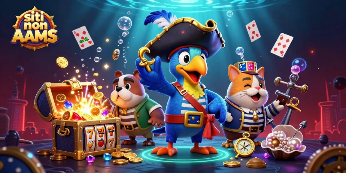 Giocando nei migliori siti non AAMS con slot d'azzardo, il tesoro di avventure esplode di emozioni.