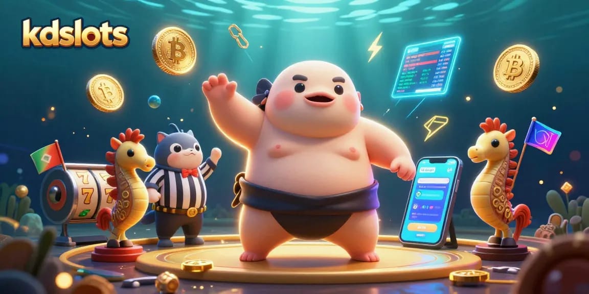 Play exciting kdslots with immersive features and vibrant characters in a dynamic underwater casino.