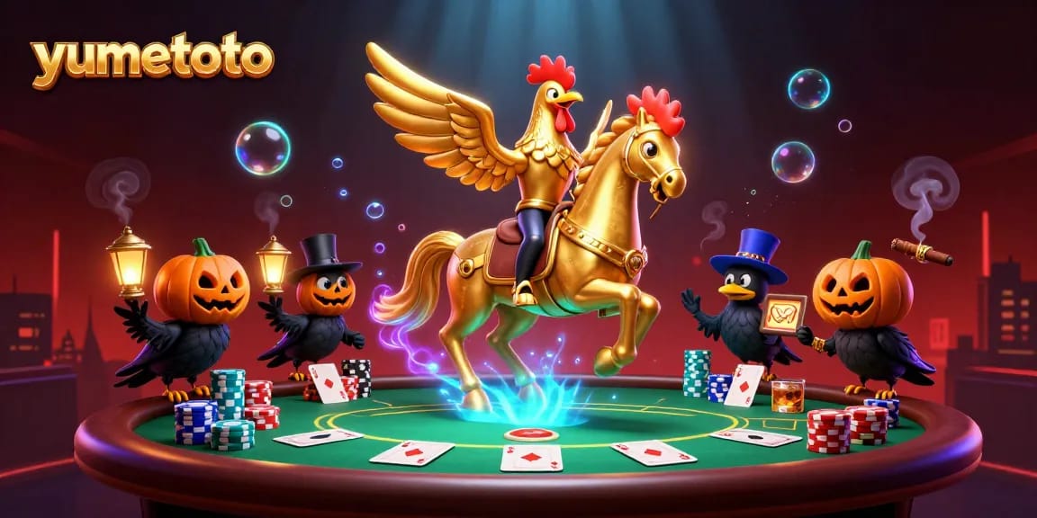 Experience yumetoto's engaging casino atmosphere with thrilling gaming elements and vibrant characters.