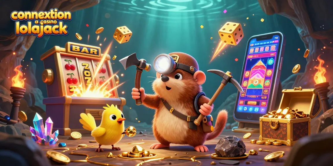 Engage with the thrilling world of connexion au casino lolajack in this vibrant 3D illustration showcasing winning moments.